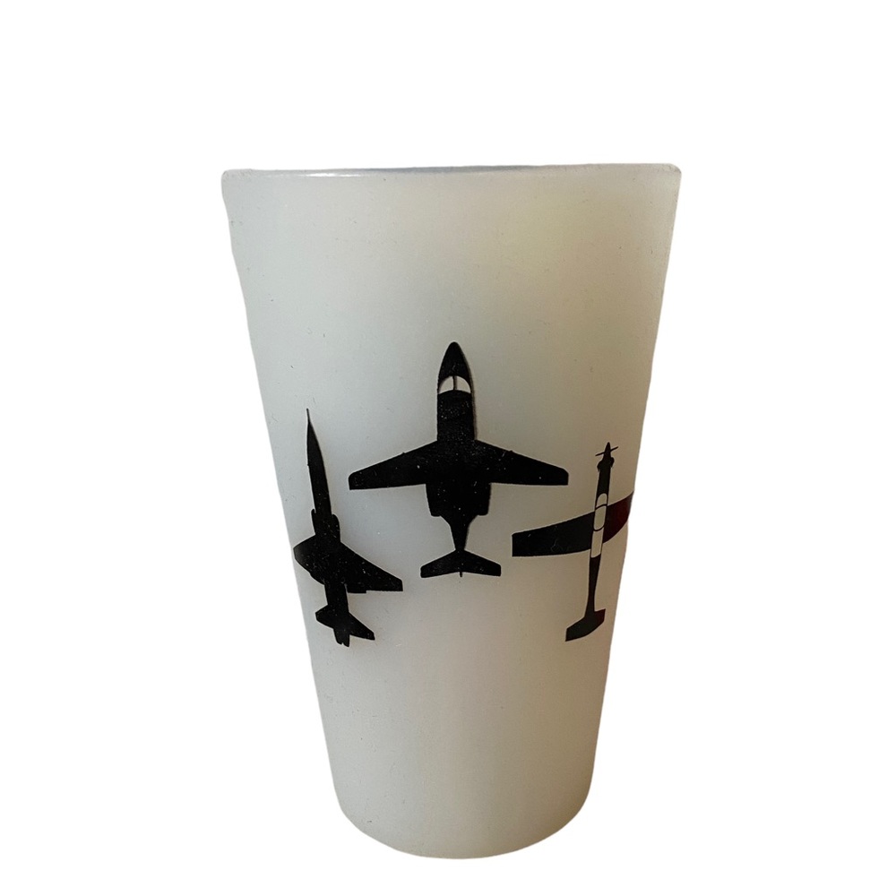 SiliPint Cup Air Force Pilot Airplanes “Come Back with Your Wings or On Them”